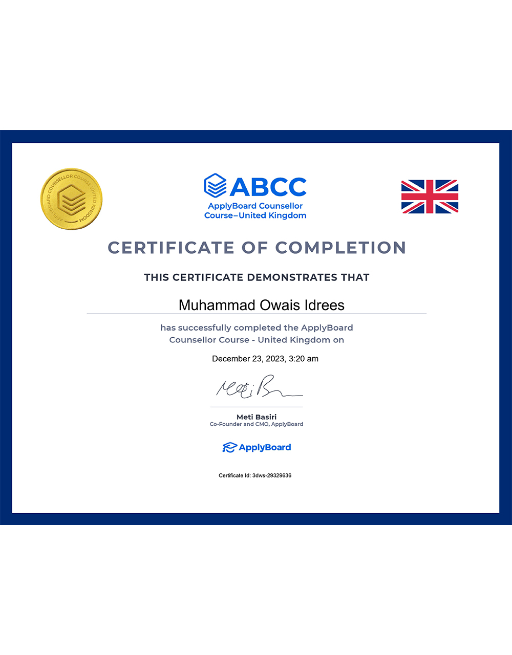 Certificate-3