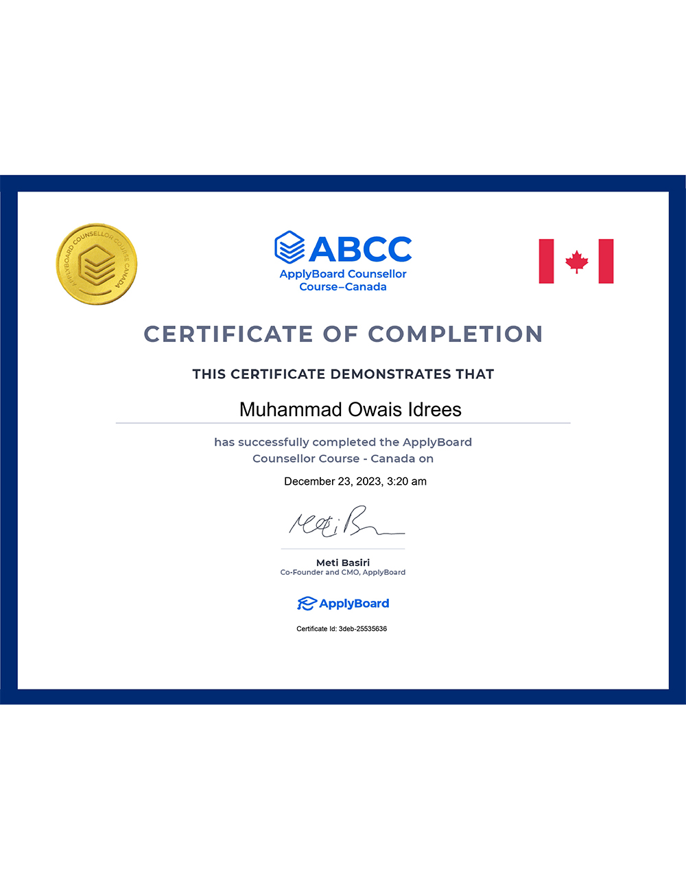 Certificate-4